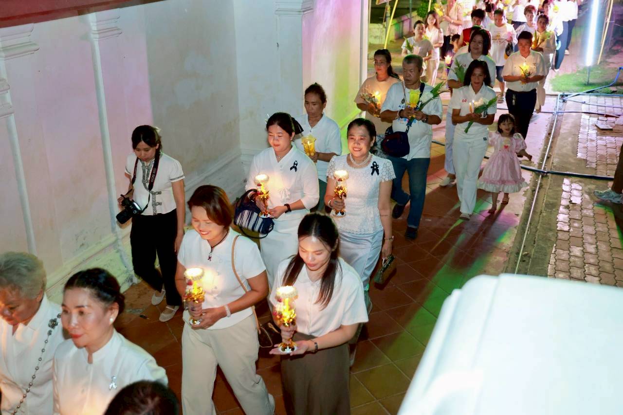 title - ปฏิรูปที่ดินจังหวัดเพชรบุรี ร่วมประกอบพิธีเวียนเทียน เนื่องในเทศกาลวันมาฆบูชา ประจำปี 2569 เพื่อร่วมสืบสานประเพณีทางพระพุทธศาสนาและถวายเป็นพุทธบูชา